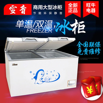 Tonus de neige 428 litres -1288 litres Gel grand congélateur commercial unique Double chaud congélateur réfrigéré Refreshing Freezer Quick Frozen Meat