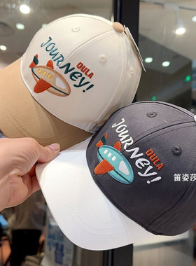 嘟嘟啦棒球帽户外男童春季遮阳帽