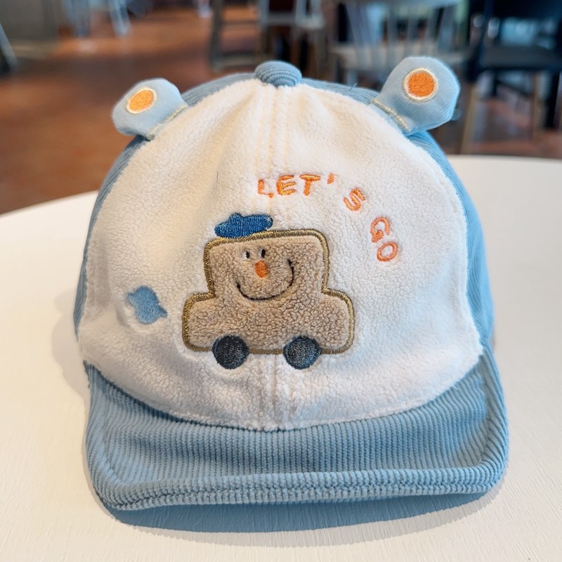 嘟嘟啦儿童鸭舌帽婴儿帽子宝宝小月龄男幼儿软沿帽遮阳帽卡通可爱 - 图3
