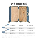 Универсальный прочный чемодан с молнией, 20 дюймов