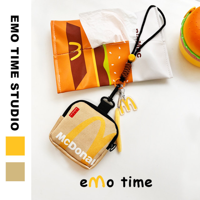 Emo original M Ji Maimai carry-on bag coin purse Korean version portable students portable versatile headphone bag sundry storage bag