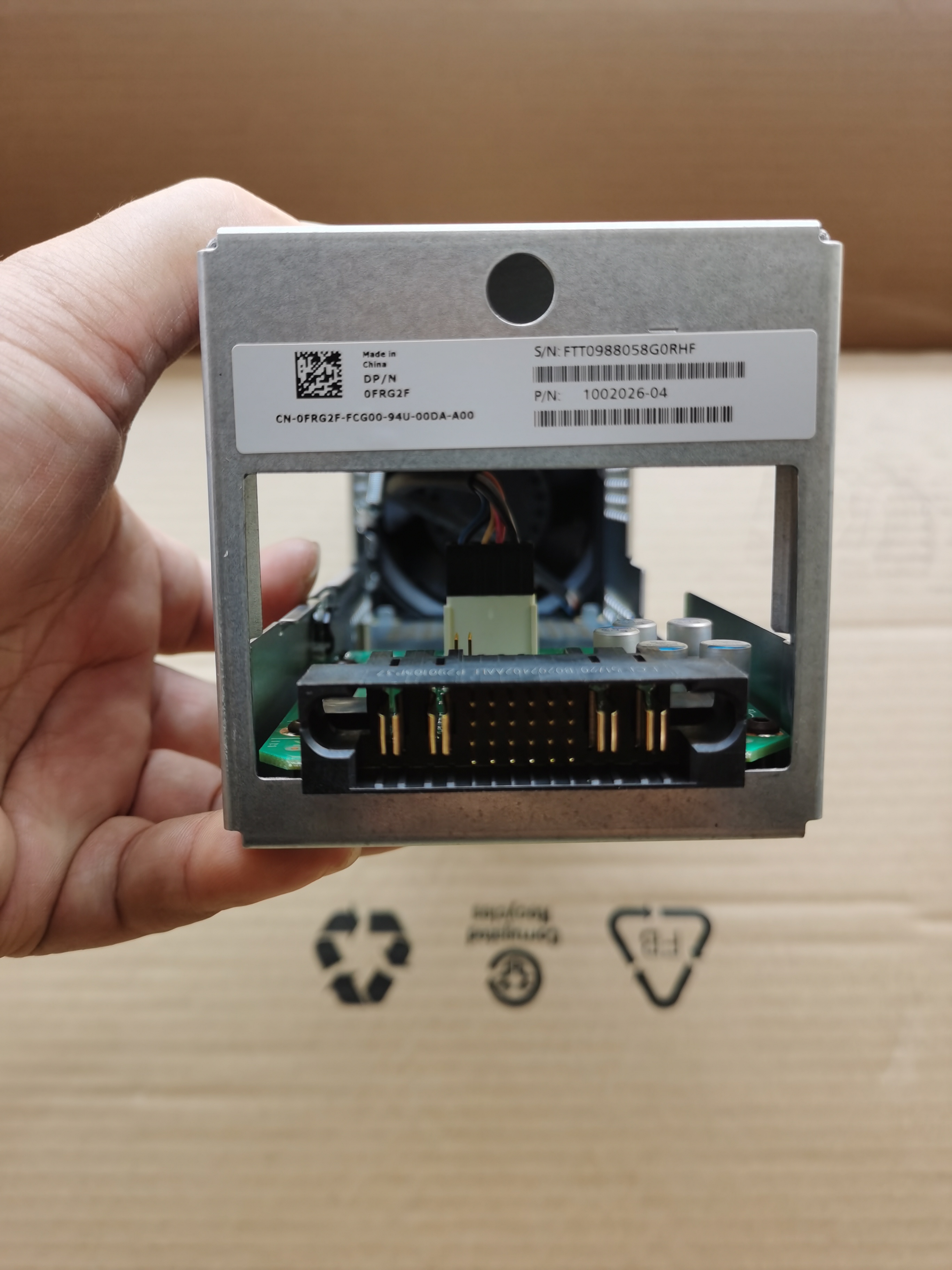 Dell FRG2F SCV2080 PS6610 MD1280 存储风扇模块 1002026-04 - 图2