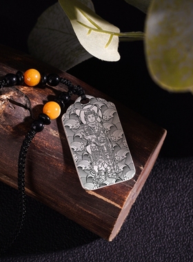 韦陀菩萨吊坠项链挂件坠饰佛牌