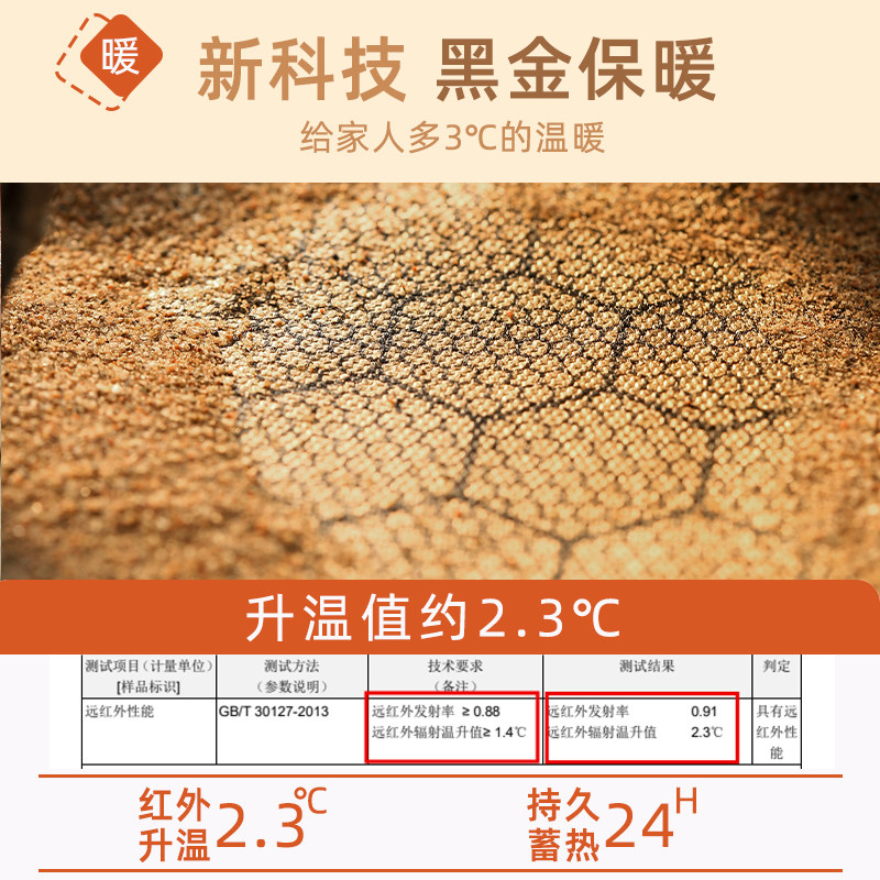 【烈儿炸烈双11 】羊毛蚕丝保暖内衣套装黑金旗舰款5A级抗菌