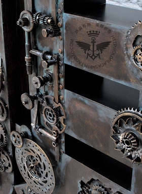 铁艺金属立体餐厅工作室招牌