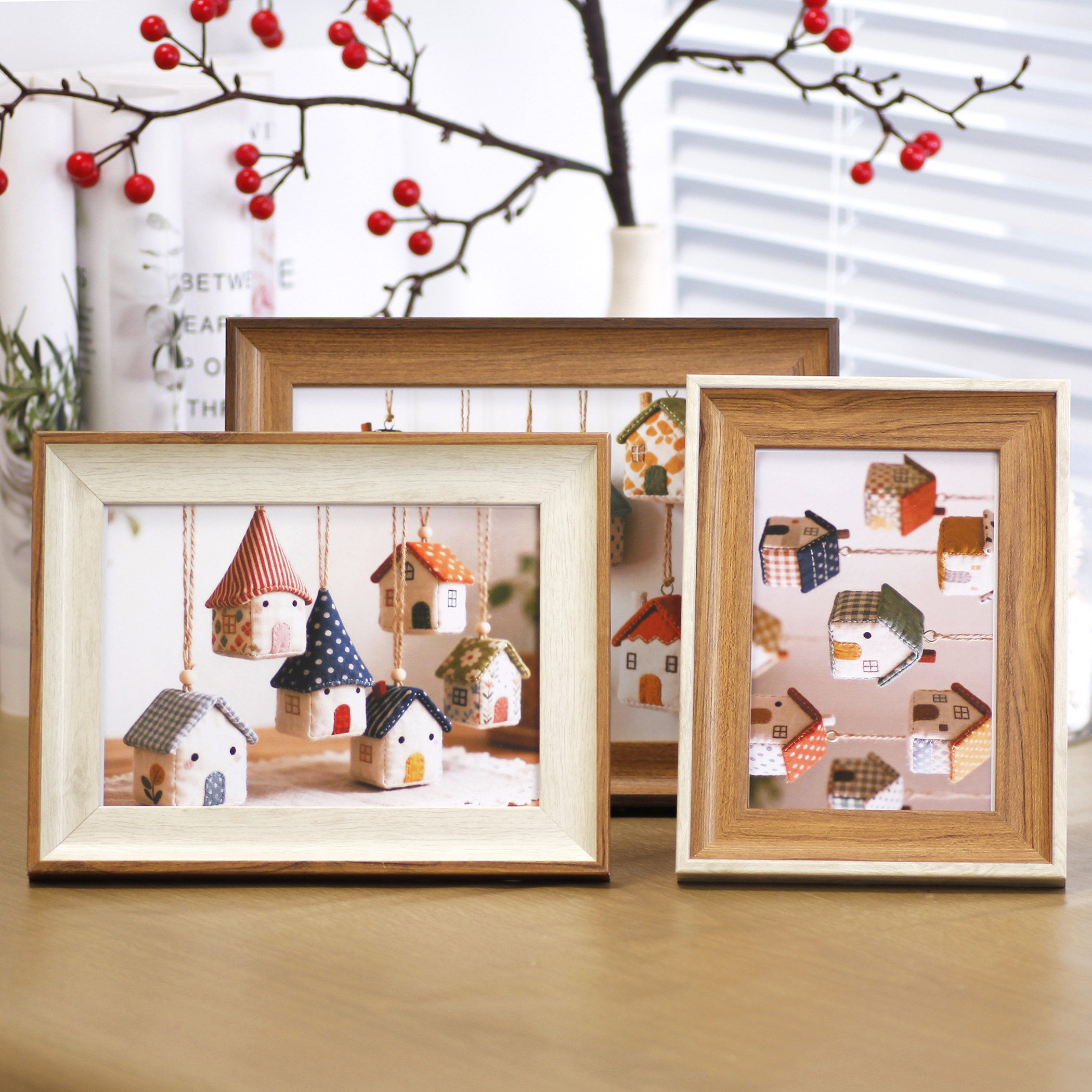 【量大优惠】洗照片做成相框摆台高级感PS摆件5寸6寸7寸8挂墙画框