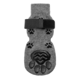 Хлопковые носки для домашних животных 4 установлены с воздушными, абонимируемыми на борьбу с большим и средним для собачьи, золотая шерсть, анти -шерсть