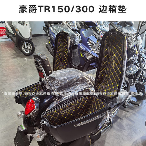 原厂豪爵Tr300/Gzs150边箱内衬垫tr150g改装内垫马桶垫用尾专用箱 - 图3