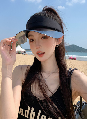 夏季男女防晒跑步空顶帽