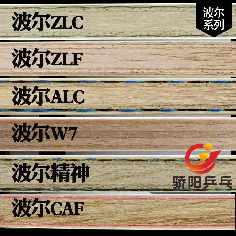 骄阳蝴蝶波尔剑系列底板ALC芳碳/CAF纤维拍/W7/ZLC/ZLF/波尔精神-图0