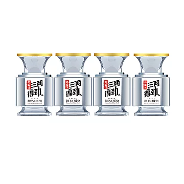 双城花园白酒三两得劲浓香型38度150ml*2瓶