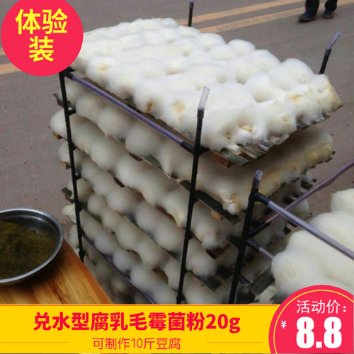 毛霉菌种小家君发酵菌毛豆腐菌粉臭豆腐霉千张霉豆渣豆腐乳曲 - 图2