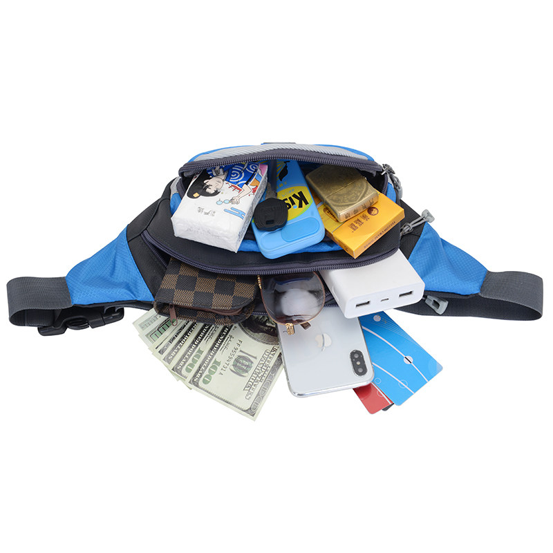 新款腰包多功能大容量胸包户外运动时尚手机收银包防水男女,淘宝优惠券,粉丝福利购,淘宝优惠卷