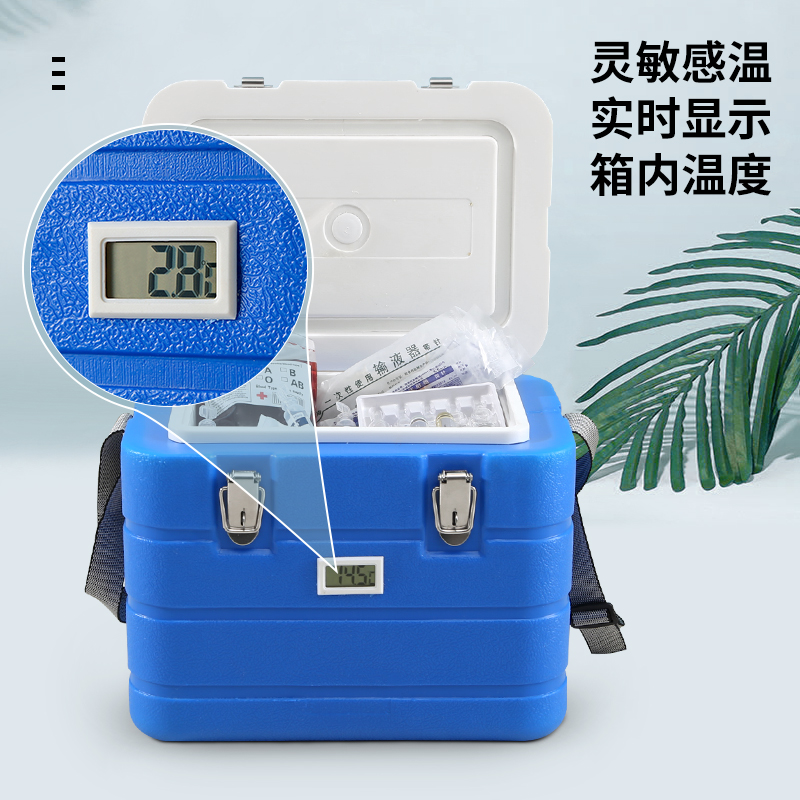 非药品胰岛素疫苗医药冷藏箱小号6L户外便捷2-8度赫赛汀保温箱 - 图0