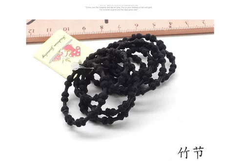 Детская черная резинка, хвостик, детский аксессуар для волос, простой и элегантный дизайн