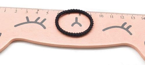 Детская черная резинка, хвостик, детский аксессуар для волос, простой и элегантный дизайн