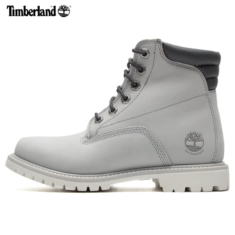 Timberland添柏看户外女鞋休闲防滑耐磨舒适高帮靴马丁靴A2M1U-图3