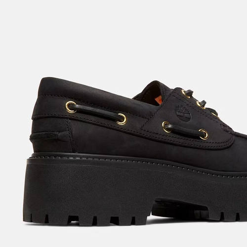 Timberland添柏岚踢不烂户外女鞋牛皮一脚蹬休闲鞋三眼船鞋A6AVE - 图2