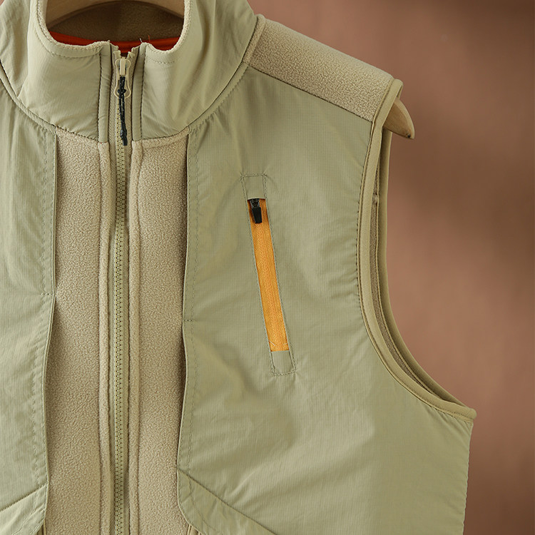 户外机能秋冬款男双面摇粒绒保暖外穿抓绒马甲无袖坎肩背心上衣潮,淘宝优惠券,粉丝福利购,淘宝优惠卷