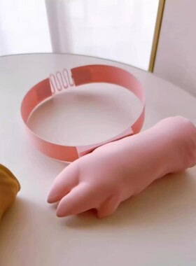 猪蹄遮阳帽巴掌手掌创意抽象搞怪3d打印防晒帽子搞笑同款装饰头饰