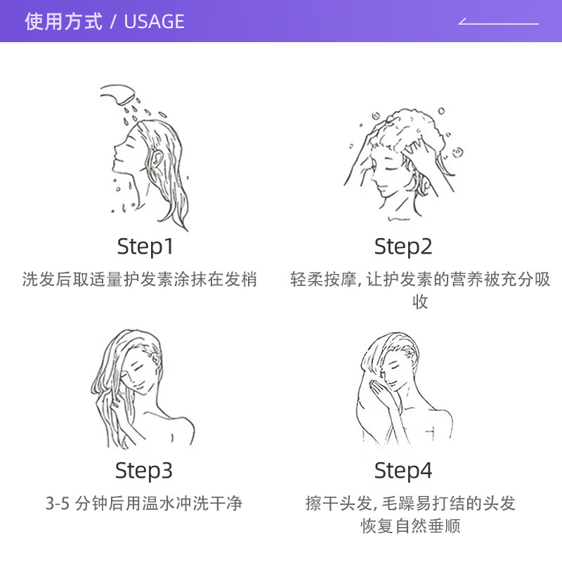 【自营】fino柔顺受损护理透润美容液550ml*2护发素