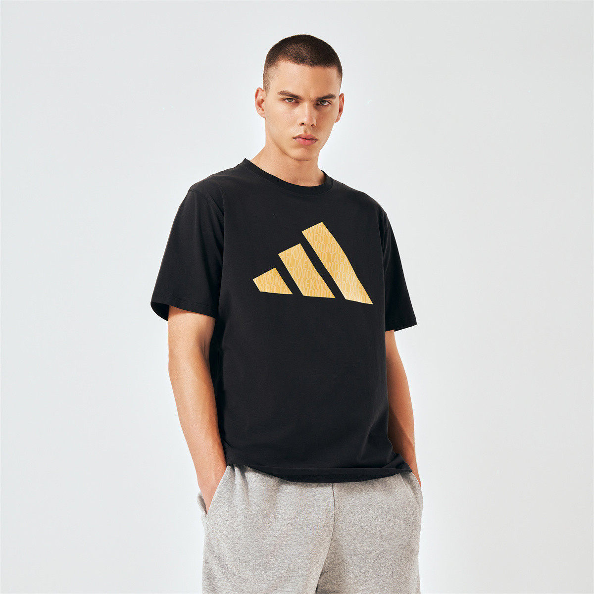 【自营】Adidas/阿迪达斯 TAEKWONDO男子运动舒适透气休闲短袖T恤,淘宝优惠券,粉丝福利购,淘宝优惠卷