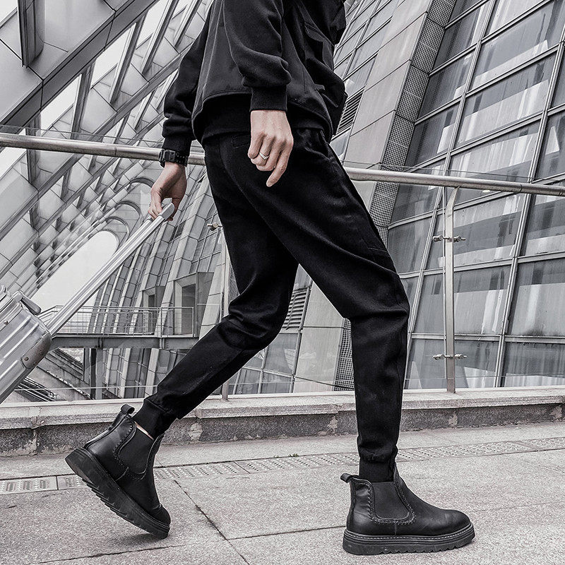 秋季新款男士小脚韩版修身子牛仔裤 liiennoos雷诺鹿牛仔裤