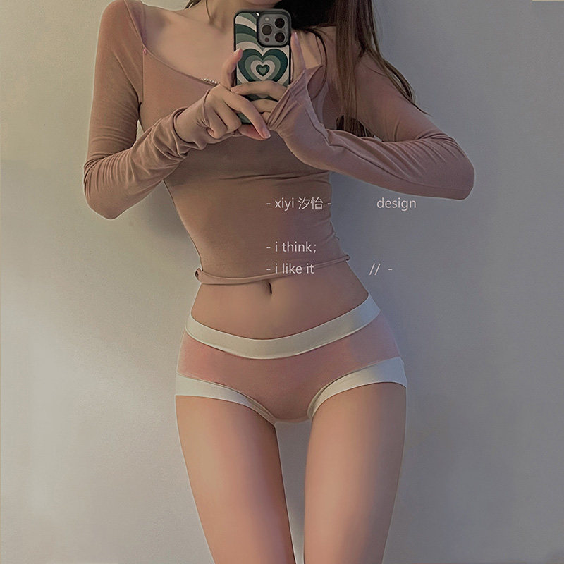 柔软无感60莫代尔高颜值纯欲生内裤 汐怡内裤