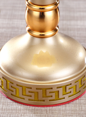 秦歌新款莲花灯家用佛堂led插电合金琉璃观音财神佛前供灯长明灯