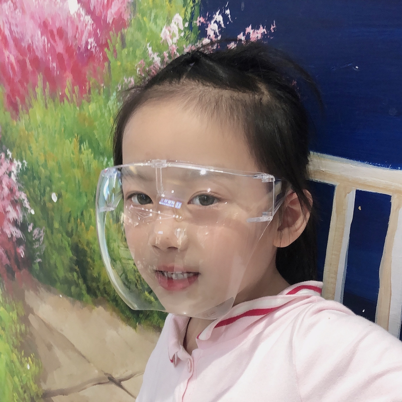 Children's GOGGLES ANTI FOG, anti sand, anti dust protection full face mask waterproof children's and women's face screen windshield