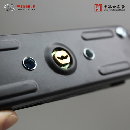 三环卷闸门锁防盗锁卷帘门车库商铺十字防盗门锁具2A2[2C2]新品 - 图3