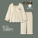 Women's Spring and Autumn Pure Cotton Long Sleeve Home Clothing Set