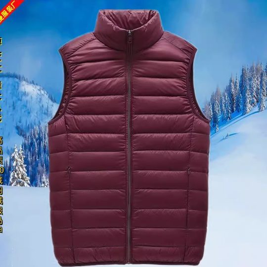 Off-season clearance of thin down cotton jacket and vest