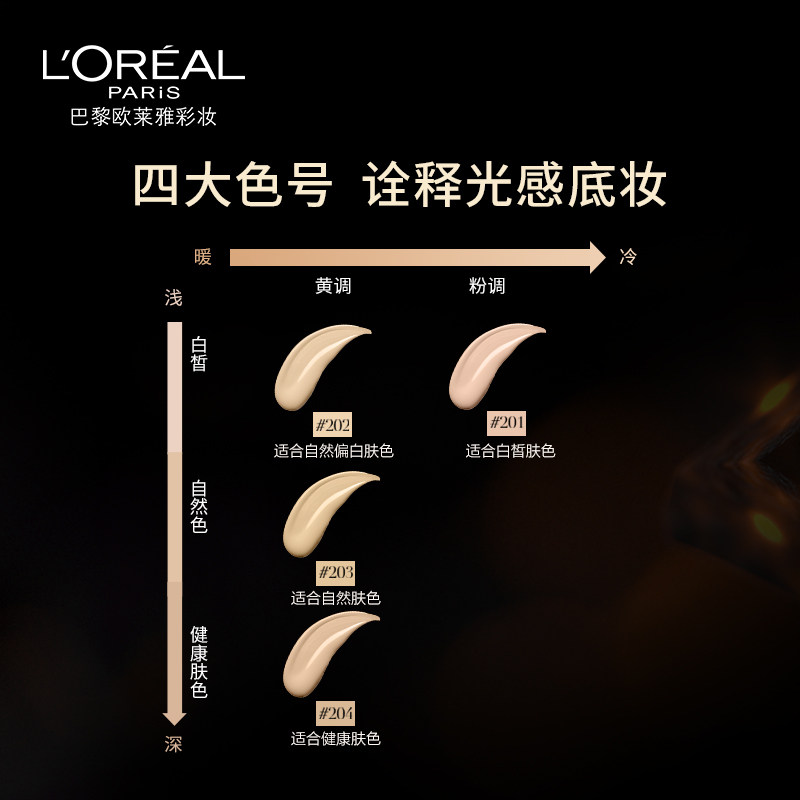 欧莱雅玻色因金致臻颜养肤粉底液 欧莱雅彩妆粉底液/膏