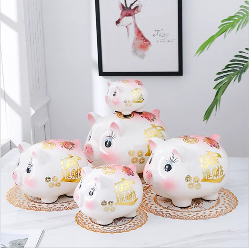 Мультяшная большая копилка, копилка для денег, популярно в интернете