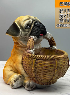 创意摆件进门口放钥匙树脂