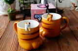 Под деревом коробкой Di Meng Stereo Cat Cup Cup Cup Cushion маленькие мясо из мясо