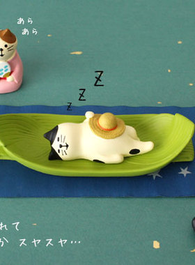 树下盒牛郎织女乞巧节浴衣摆件