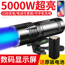 Fishing light Night fishing light Purple Light Bench Fishing Ultra Bright Light Fish Lamp High Power Blue Light Torch Xenon Luminous Gun Laser