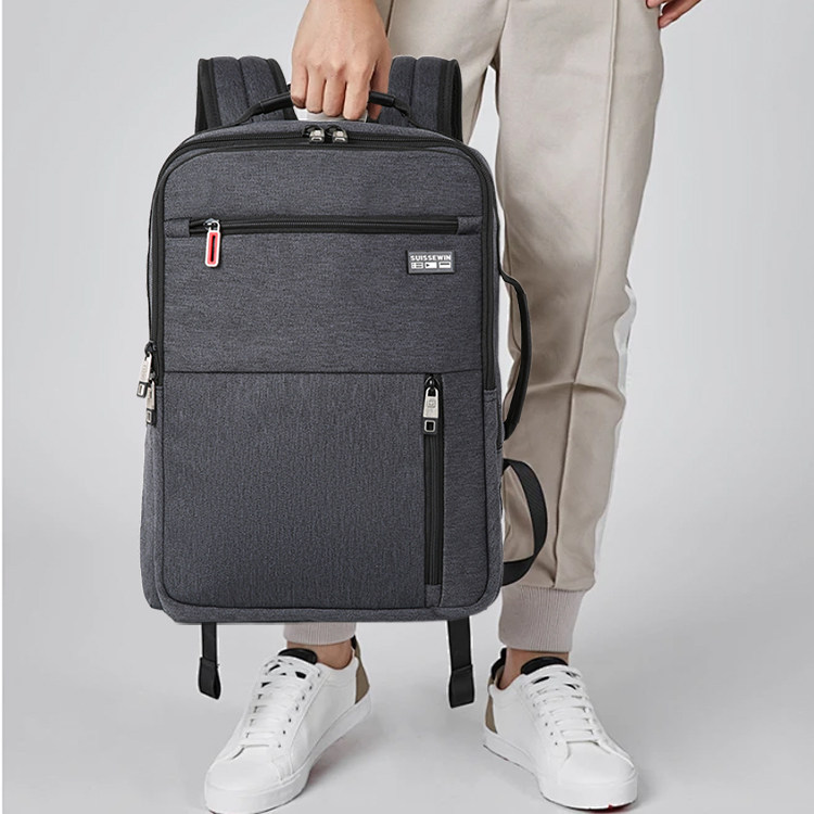 祥兴箱包SUISSEWIN轻便时尚双肩包商务背包男学生书包女韩版背包,淘宝优惠券,粉丝福利购,淘宝优惠卷