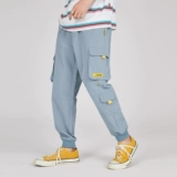 Осенние спортивные штаны для отдыха, в корейском стиле, свободный крой