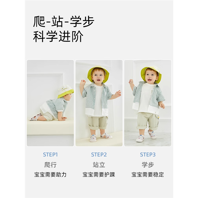 泰兰尼斯101夏季新款新生儿透气凉鞋男童宝宝鞋女童婴儿鞋步前鞋,淘宝优惠券,粉丝福利购,淘宝优惠卷