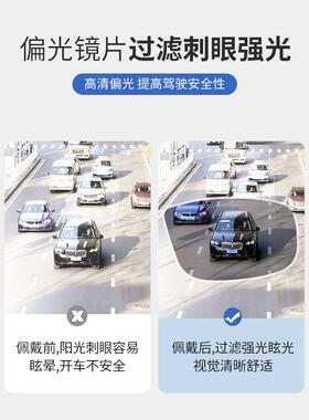 偏光镜夜视镜变色太阳镜男骑行眼镜开车专用日夜两用墨镜钓鱼看漂