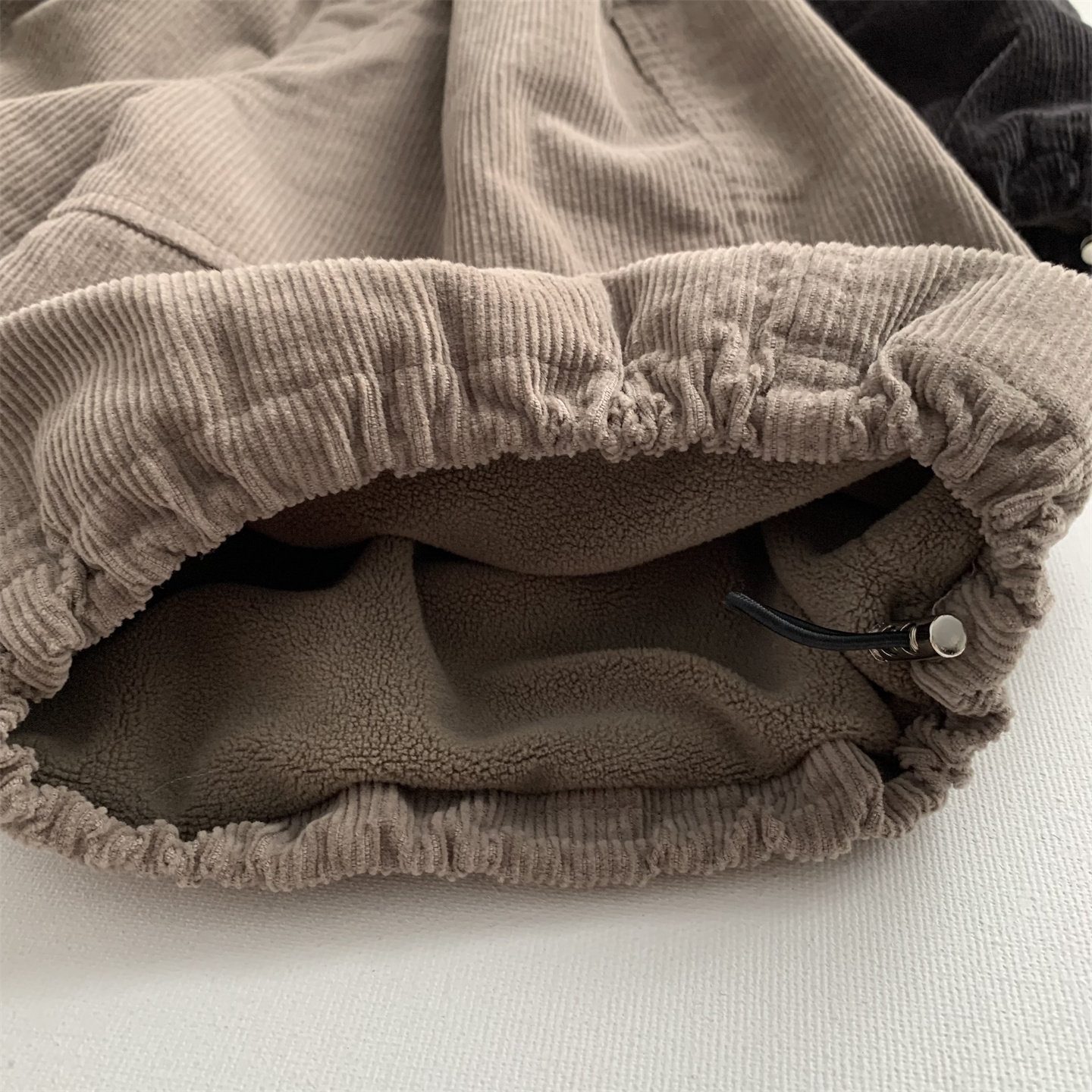 淘气小妞加绒加厚男童灯芯绒裤子秋冬2026新款女童宝宝阔腿长裤潮,淘宝优惠券,粉丝福利购,淘宝优惠卷