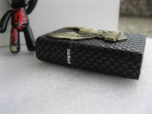 美国原装正品 ZIPPO打火机 皮革编织 纯铜哈雷展翅雄鹰 限量珍藏 - 图3