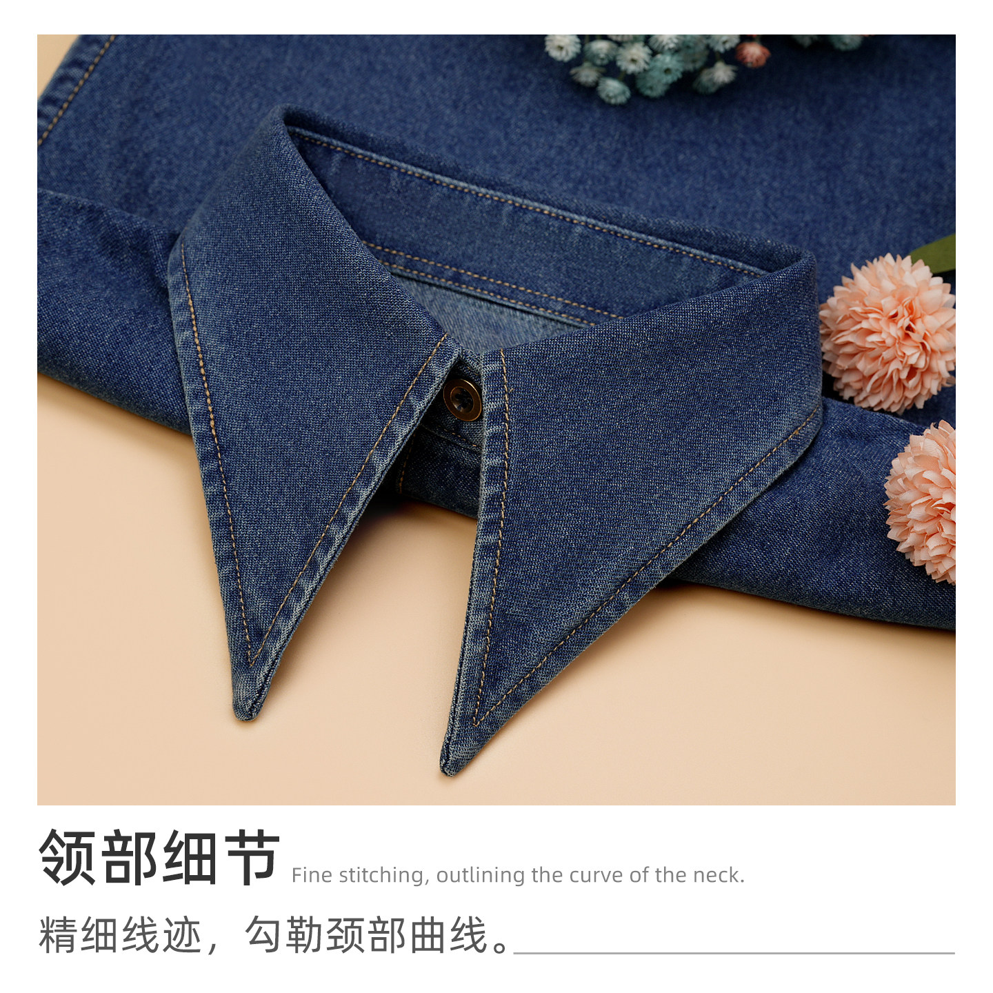 新款复古大尖领牛仔假领子女内搭翻领高档配毛衣时尚百搭装饰领,淘宝优惠券,粉丝福利购,淘宝优惠卷