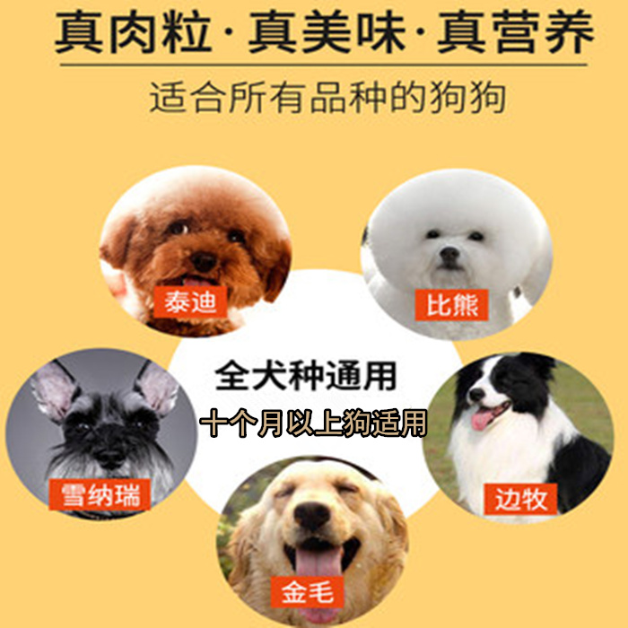 曼鹿成犬粮5斤装10个月以上犬种通用型 神犬皮蛋 - 图1