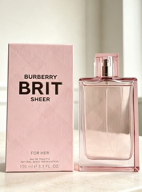 BURBERRY博柏利巴宝莉红粉恋歌50ml女士香水花果香