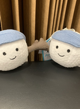 鹿晗同款现货秒发jellycat趣味运动足球网球棒球高尔夫球正品挂件