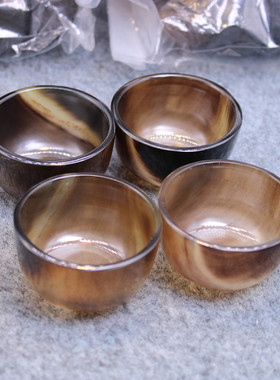 天然牛角酒杯 酒碗 天然牛角制品工艺 味碟 杯中国风白酒杯